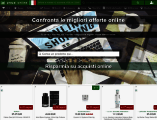 prezzi-online.com screenshot