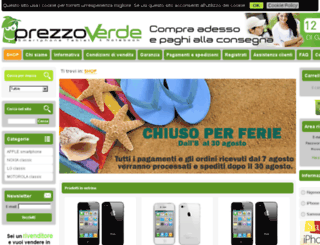 prezzoverde.com screenshot