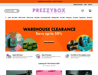 prezzybox.co.uk screenshot