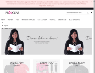 prgearstore.com screenshot