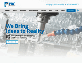 prgprototyping.com screenshot