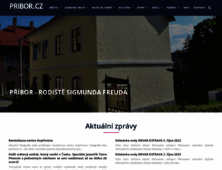 pribor.cz screenshot