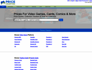 pricecharting.com screenshot