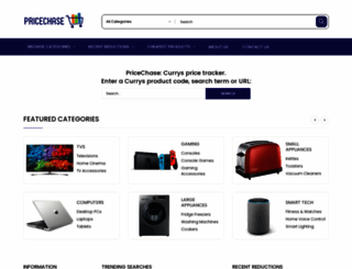 pricechase.co.uk screenshot