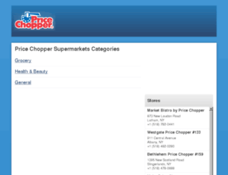 pricechopper.grocerydirect.com screenshot