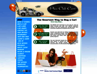 priceclubcars.com screenshot