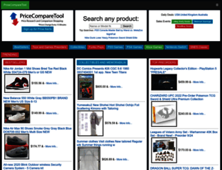 pricecomparetool.com screenshot