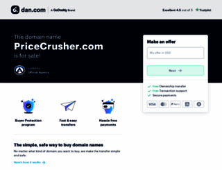 pricecrusher.com screenshot