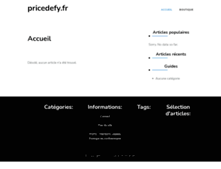 pricedefy.fr screenshot