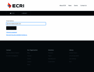 priceguidedb.ecri.org screenshot