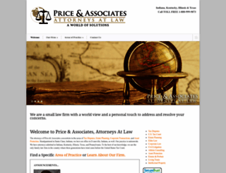 pricelaw.net screenshot
