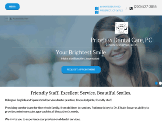 pricelessdentalcare.com screenshot