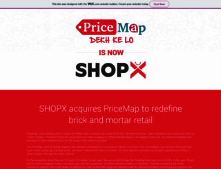 pricemap.in screenshot