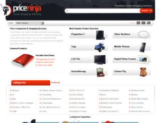 priceninja.com screenshot