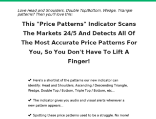 pricepatternsindicator.com screenshot