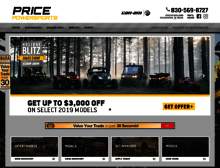 pricepowersports.com screenshot