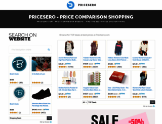 pricesero.com screenshot
