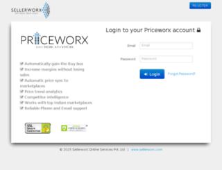 priceworx.sellerworx.com screenshot