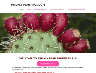 pricklypearjuice.org screenshot