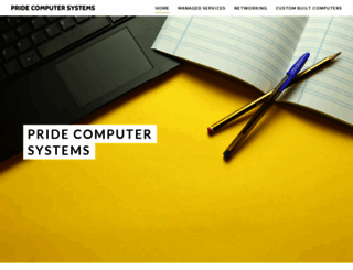pridecomputersystems.com screenshot
