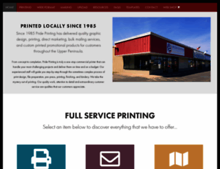prideprinting.ink screenshot