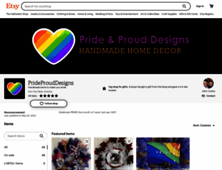 prideprouddesigns.com screenshot