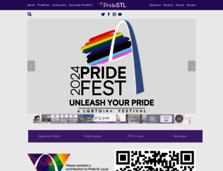 pridestl.org screenshot