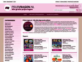 prijsvragen.nl screenshot