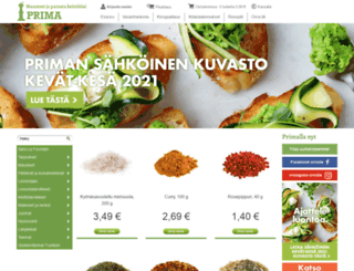 prima-mausteet.fi screenshot