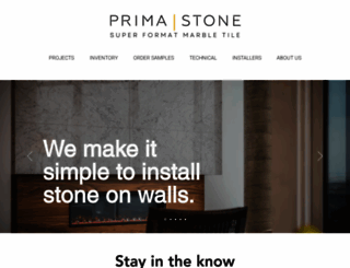 prima-stone.com screenshot