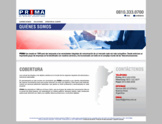 prima.com.ar screenshot