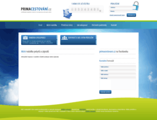 primacestovani.cz screenshot