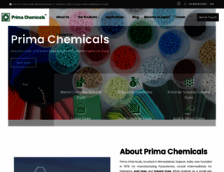 primachemicals.com screenshot