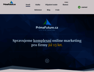 primafuture.cz screenshot