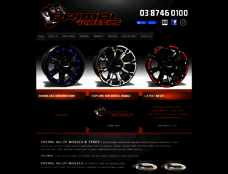 primalalloywheelsandtyres.com.au screenshot