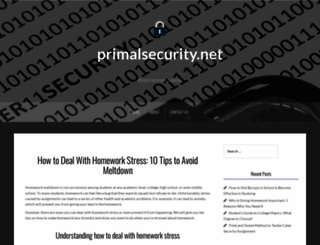 primalsecurity.net screenshot