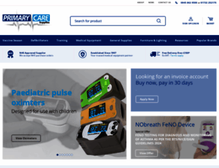 primarycaresupplies.co.uk screenshot