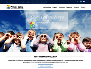 primarycolorspreschool.com screenshot