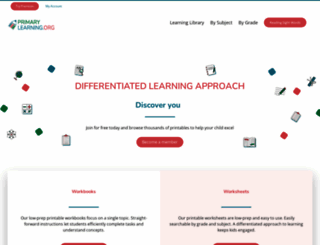 primarylearning.org screenshot