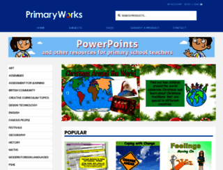 primaryworks.co.uk screenshot