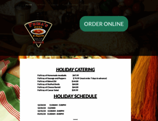 primaspizza.net screenshot