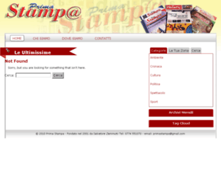 primastampa.com screenshot