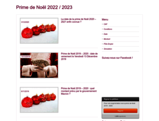 prime-de-noel.com screenshot