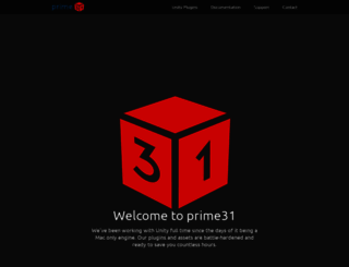 prime31.com screenshot