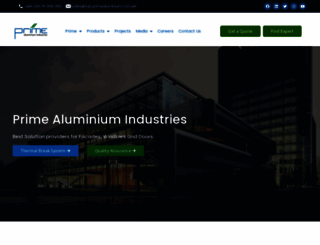 primealuminium.com.pk screenshot