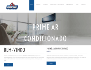 primearcondicionado.com.br screenshot