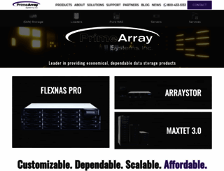 primearray.com screenshot