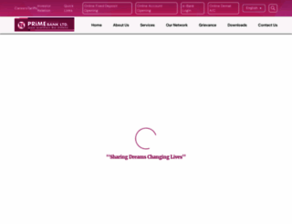 primebank.com.np screenshot