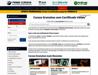 primecursos.com.br screenshot