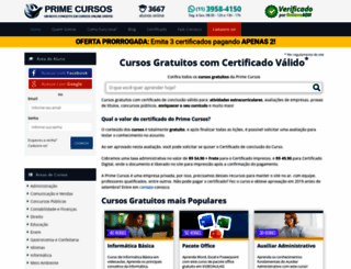 primecursos.com.br screenshot